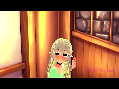 ❤️ (Pakute) Ọmọbinrin Elvish ṣe iranlọwọ fun ọ lati wẹ oju rẹ. Fidio furo ☑
